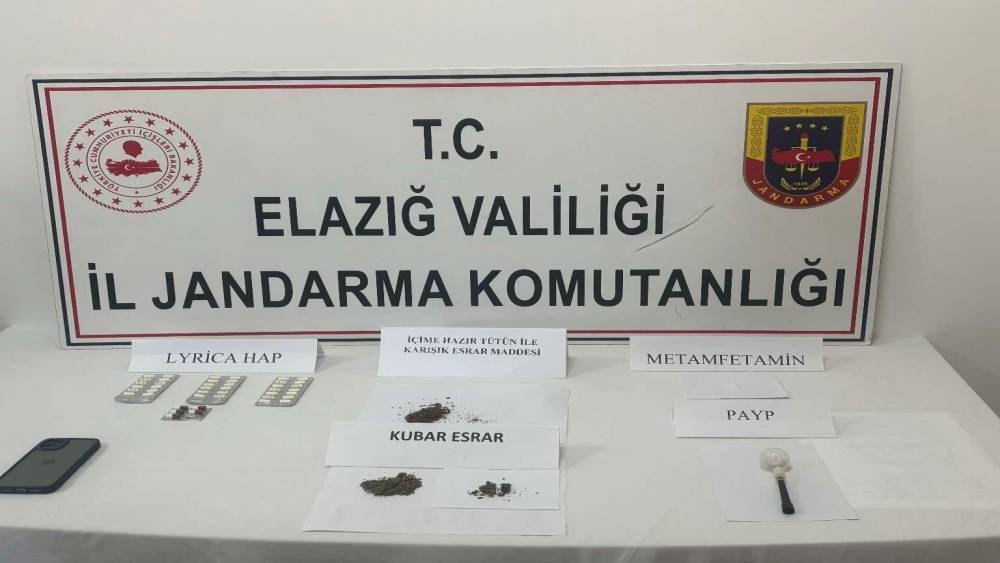 Elazığ’da Uyuşturucu Operasyonu: 1 Gözaltı