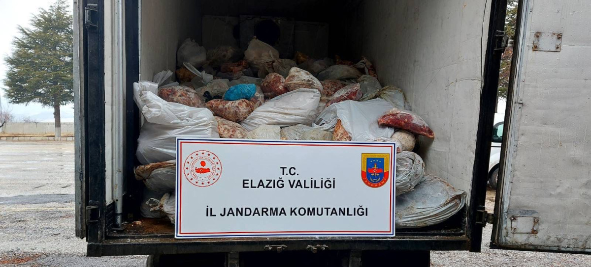 Elazığ'da 3 Milyon TL Değerinde Kaçak Et Ele Geçirildi