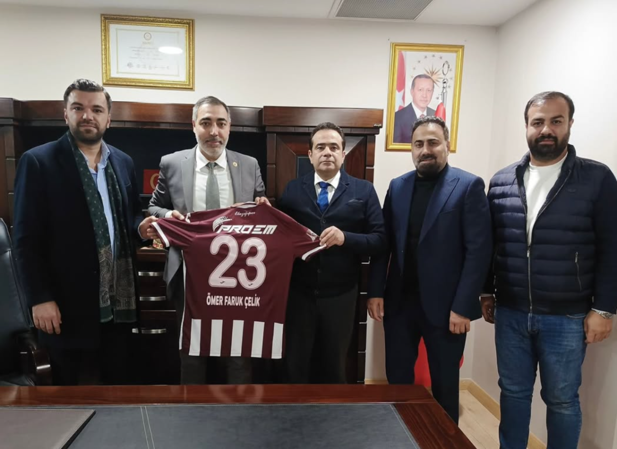 Elazığspor’dan İl Genel Meclisi Başkanı Çelik’e Ziyaret