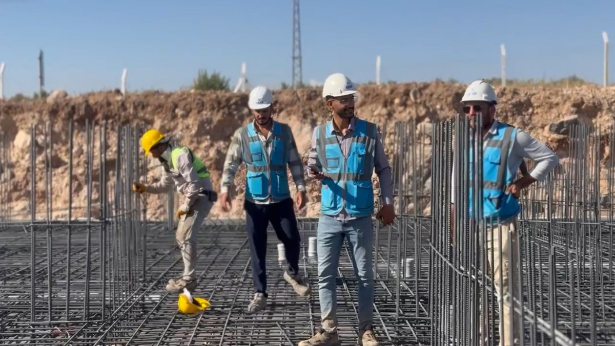 Suriye Sınırında Deprem Konutları Yükseliyor