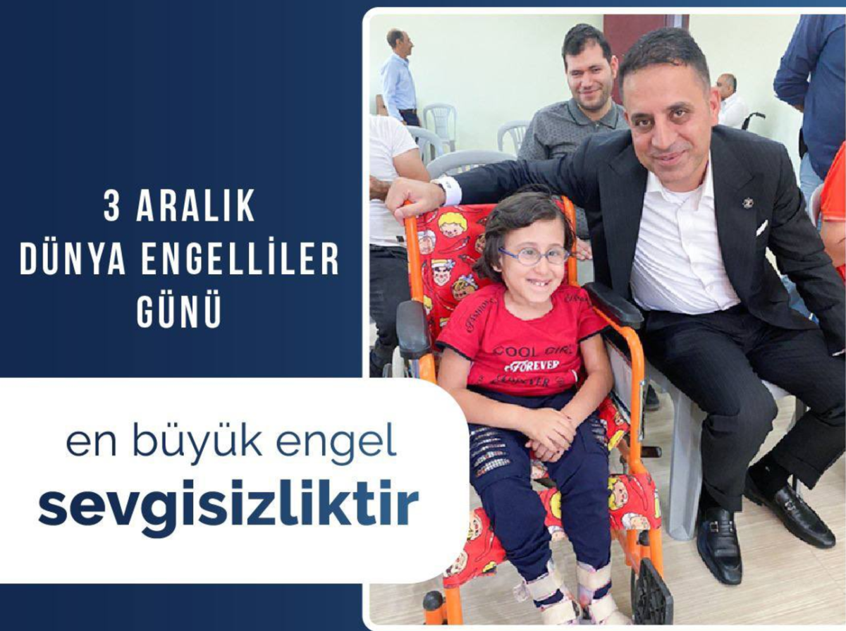 Veysel Demirci, 3 Aralık Dünya Engelliler Günü Mesajında Toplumsal Dayanışmaya Vurgu Yaptı